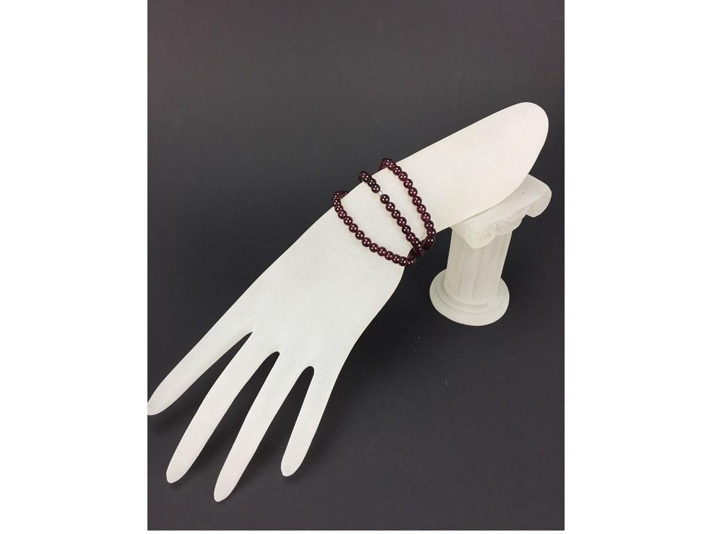 Granat Armband Damen 5 mm – Edelstein Armband AAA Qualität