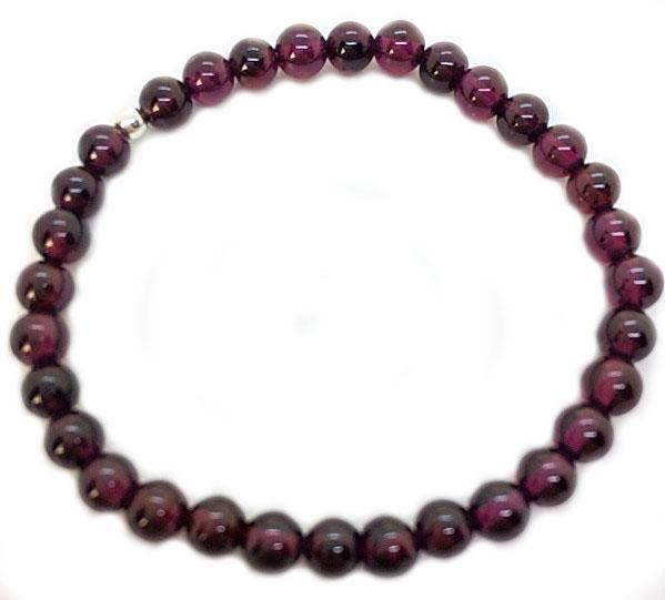 Granat Armband Herren 5 mm – Edelstein Armband AAA Qualität