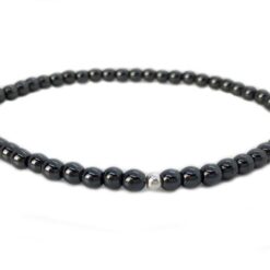 Hämatit Armband Herren 4 mm – Edelstein Armband